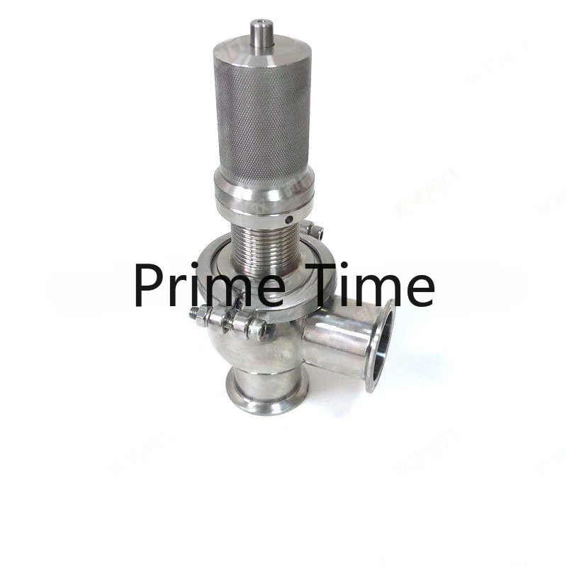 Hygienic Grade Relief A81X-1 Stainless Steel Graduated Overflow Food Grade Adjustable Quick Install Safety Valve