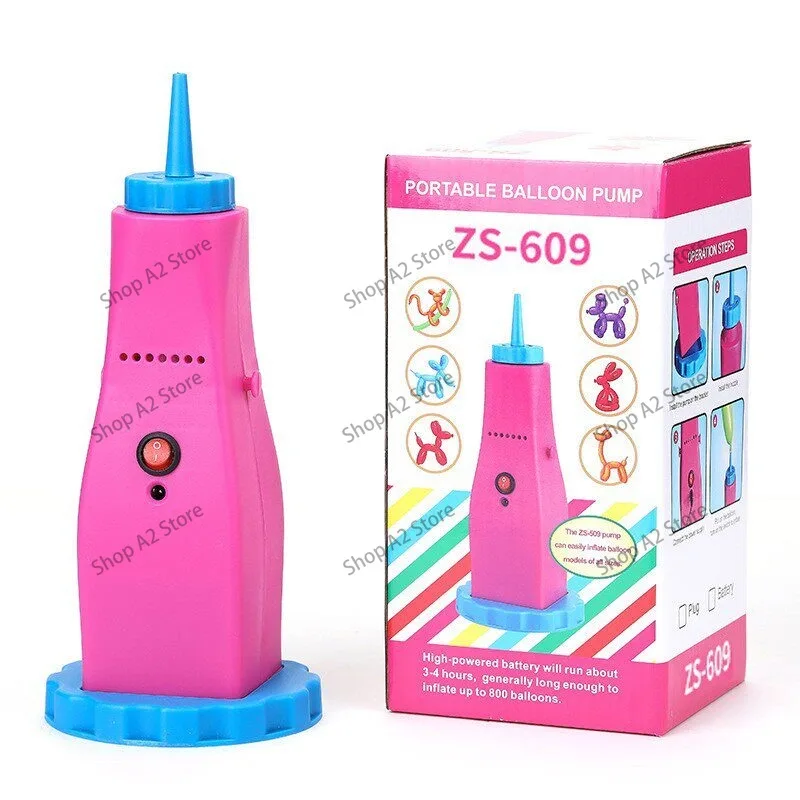 Long balloon inflatable pump electric special portable magic balloon birthday party