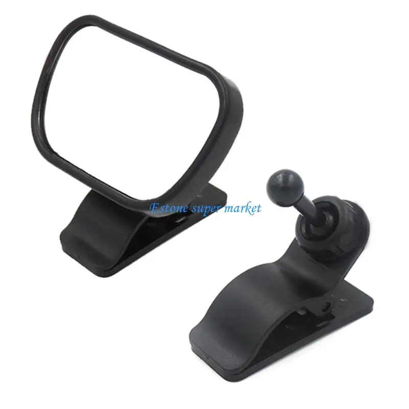 090B Verstellbarer Weitwinkel-Spiegel für Kleinkinderautos zur Überwachung des Rücksitzes, sichere