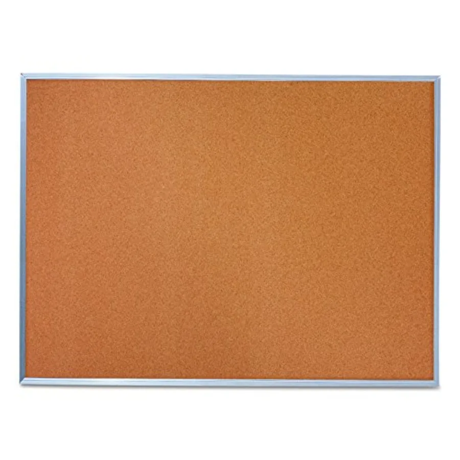 

Доска для объявлений Mead 85361 Cork, 36 x 24 дюйма, серебристая алюминиевая рамка