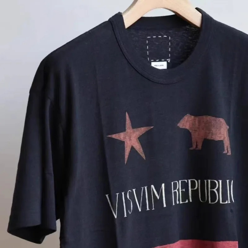 

VSVM UMBO TEE S/S REPUBLIC Tianzhu cotton printed short-sleeved T-shirt