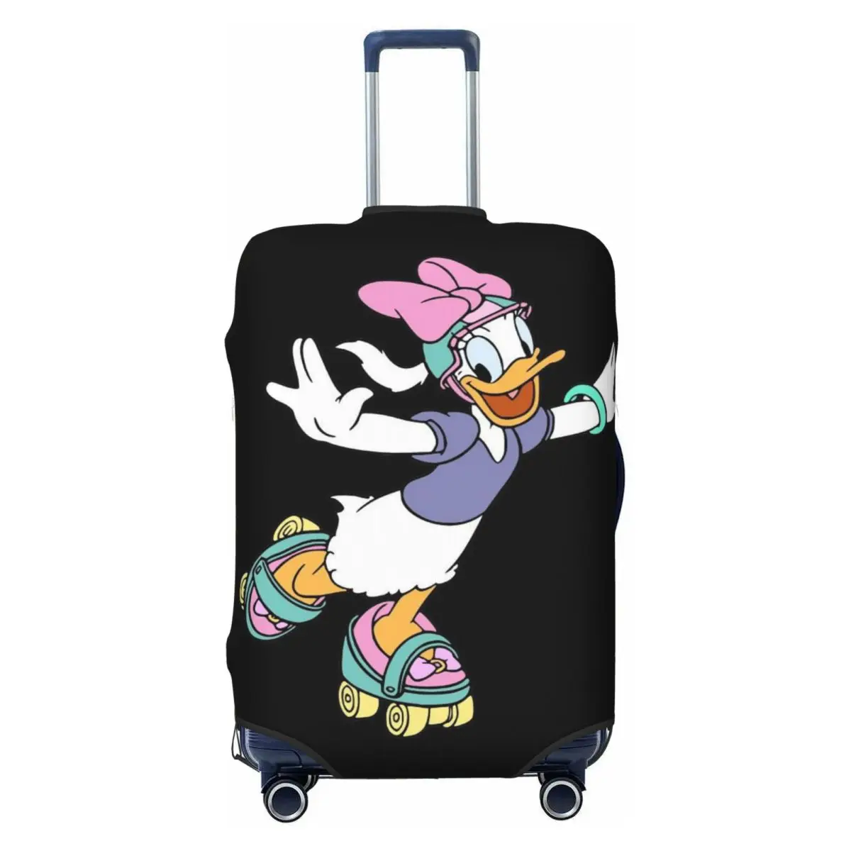 

Custom Custom Donalds Anime Ducks Daisy Duck Luggage Cover Protector Washable Travel Suitcase Covers