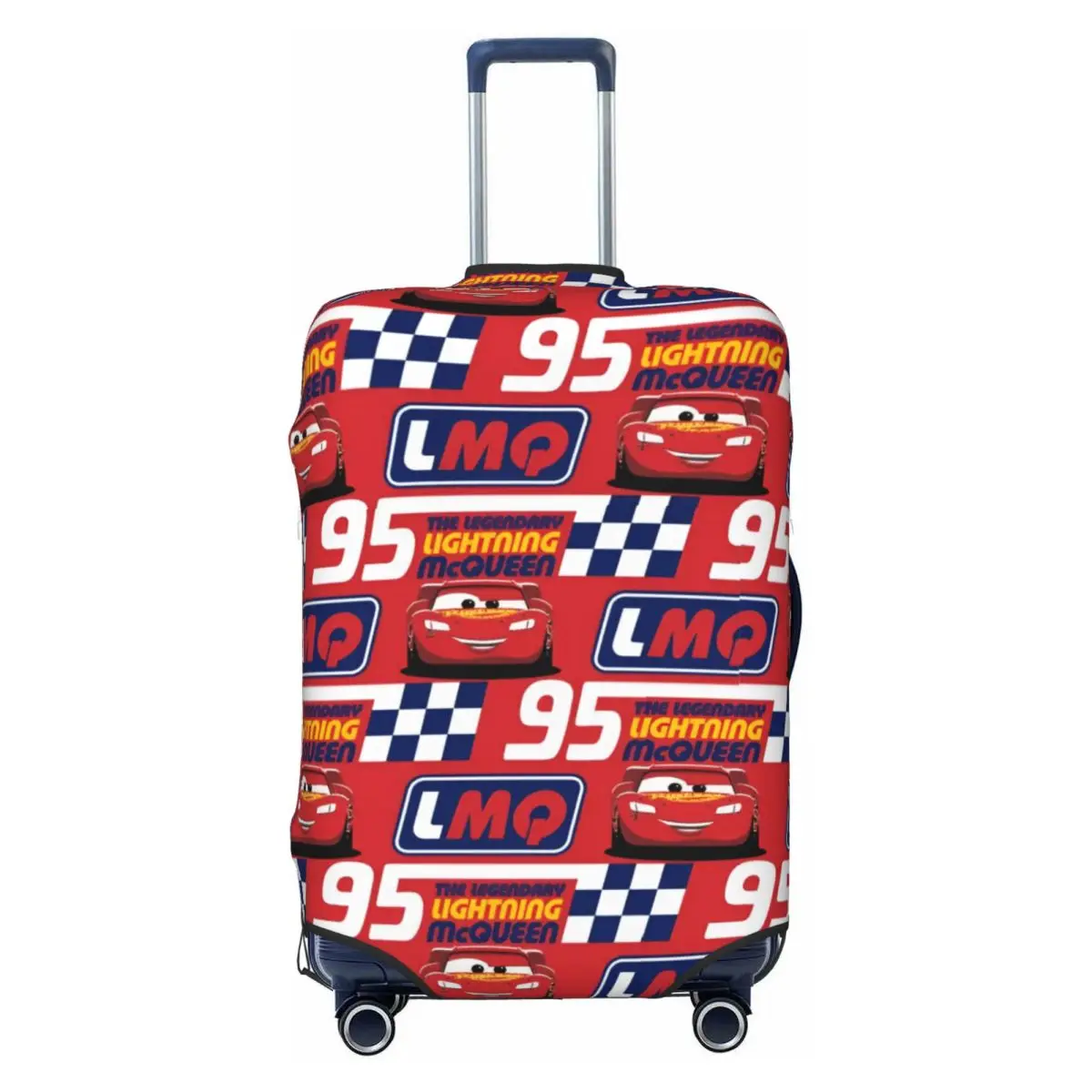 

Защитный чехол для чемодана с изображением Молнии Маккуина, модный мультяшный дизайн, для дорожных чемоданов 18-32 дюйма