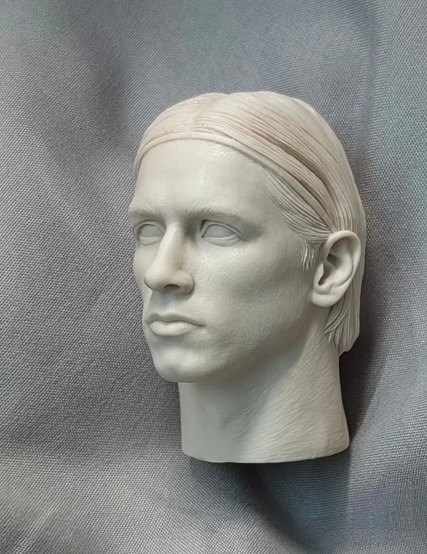 1/6 Die-Cast Resin Figure Head Statue Fine Detail Unpainted Free Shipping (Torres)