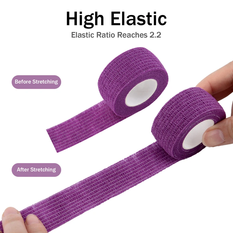 4.5m Colorful Sport Self Adhesive Elastic Bandage Wrap Tape Elastoplast For Knee Support Pads Finger Ankle Palm Shoulder