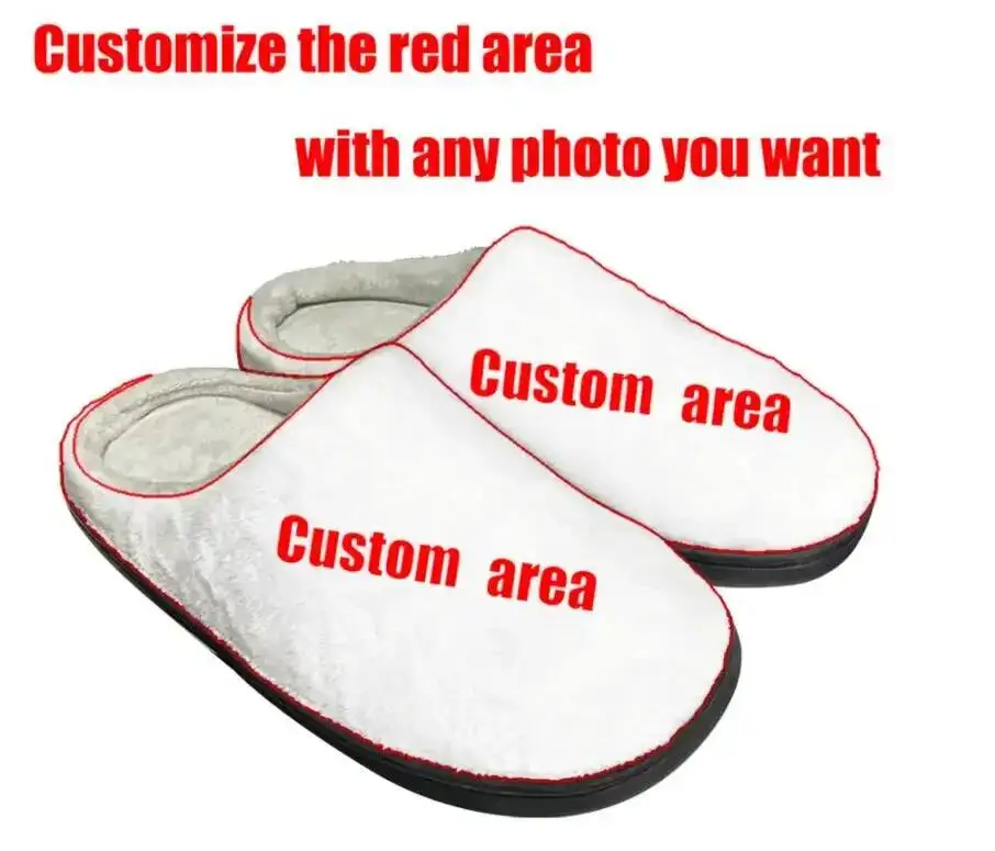 Cartoon He Man Fashion Cotton Slippers Personalized Men Women Plush Sandals Casual Keep Warm Shoes Comfortable Thermal Slipper - view 3