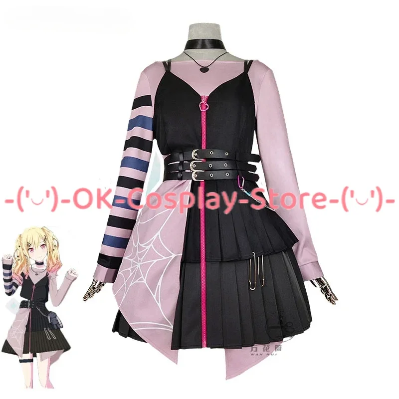 Tenma Saki Cosplay Costume Game Project Sekai Colorful Stage Cosplay Dress Party Suit Halloween Uniforms Custom Made