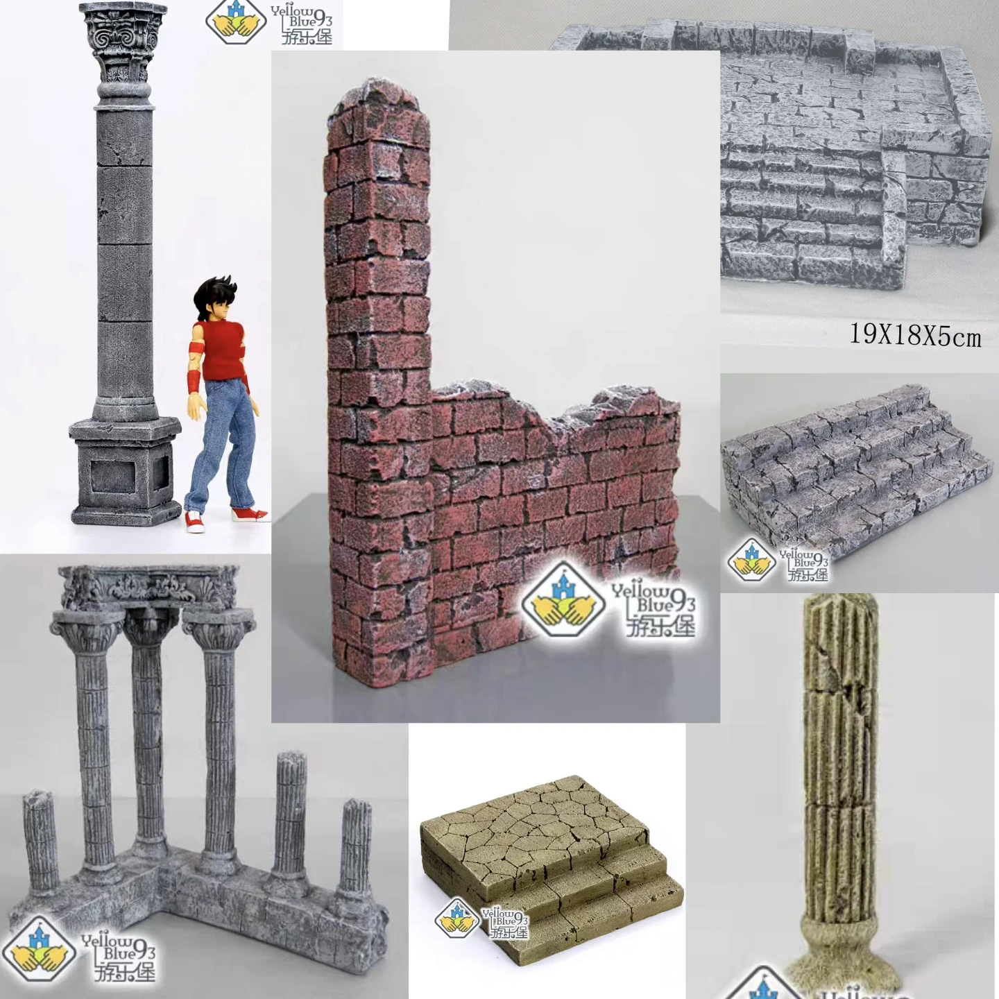 

Saint Seiya, римский миф, ткань Sanctuary, скандинавский бог, воины, морской дворец Афины, смоляная сцена, набор экшн-фигурок