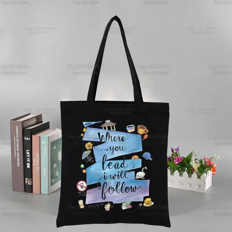 

Gilmore Girls Luke's Canvas Shoulder Bag High Capacity Tote Bag Aesthetics Shopping Bags Cotton Handbags Books Bag For Girls