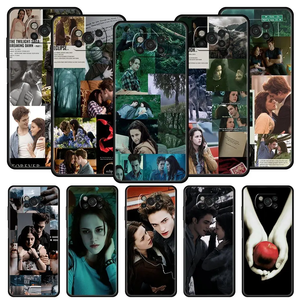 Twilight Saga Phone Case For For Xiaomi Poco X5 Pro X4 X3 NFC F5 Pro F4 F3 GT M5 M4 Pro 5G M3 C51 C50 C55 Soft Silicone Cover