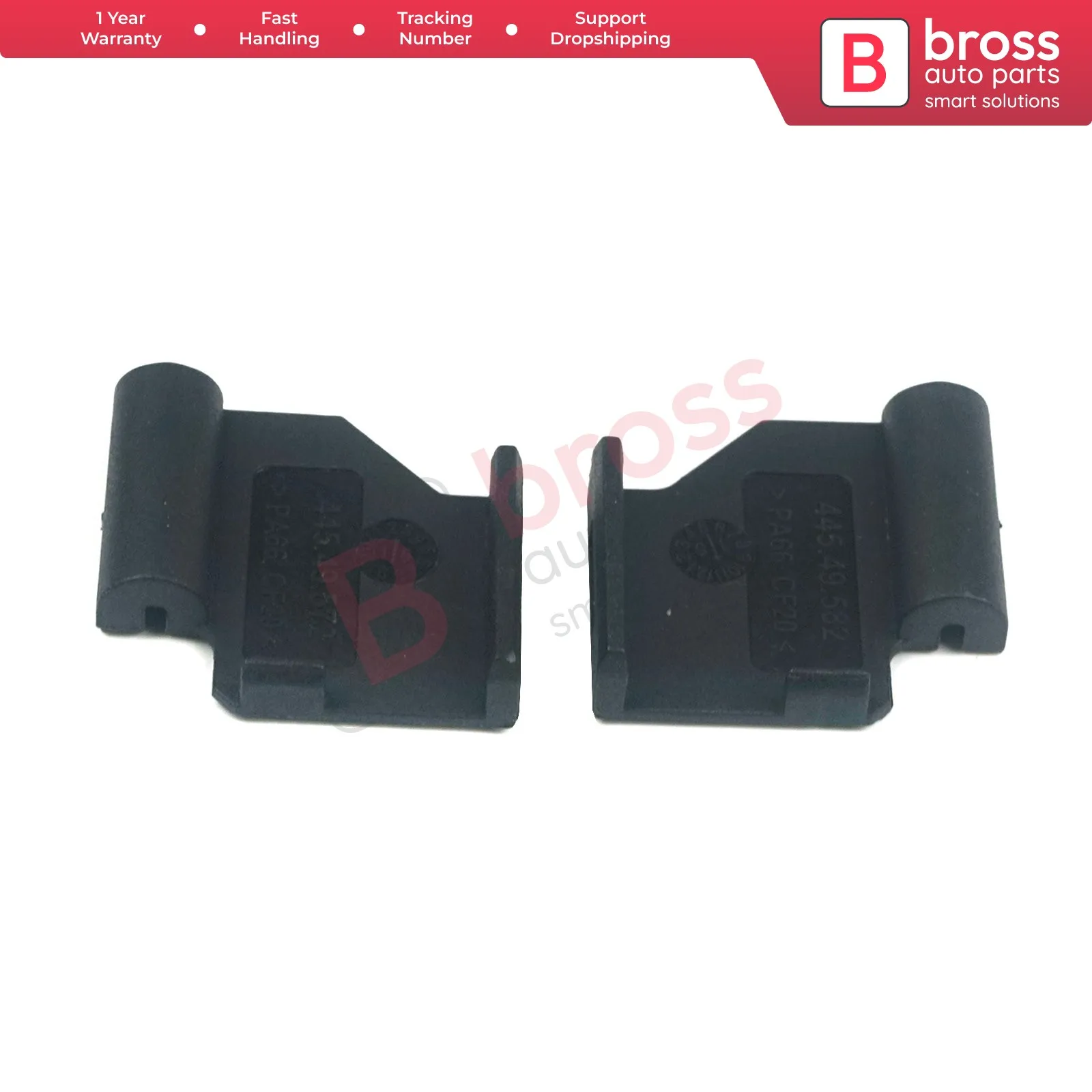 

BSR548 2 Pieces Sunroof Repair Clips Left and Right for X5 E53 2000-2006, X3 E83 , 5 Series E61 2003-2010, 3 Series E91 2005-13