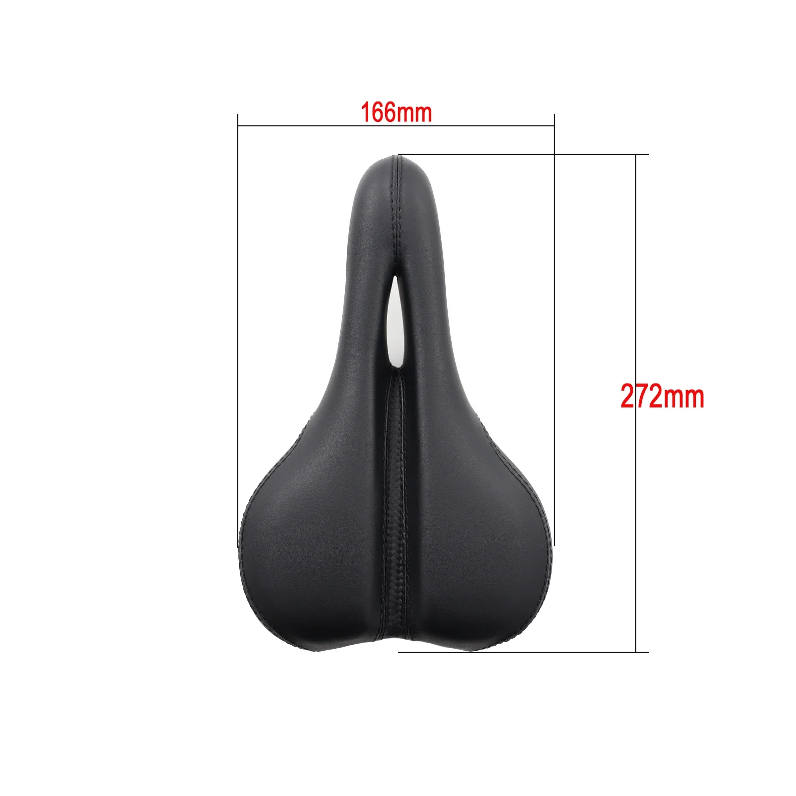 TESNO MTB Bike Soft Seats Comfortable Bicycle Saddle parts Shockproof Cycling Leather Foam Cushion Exercise Waterproof Accessory