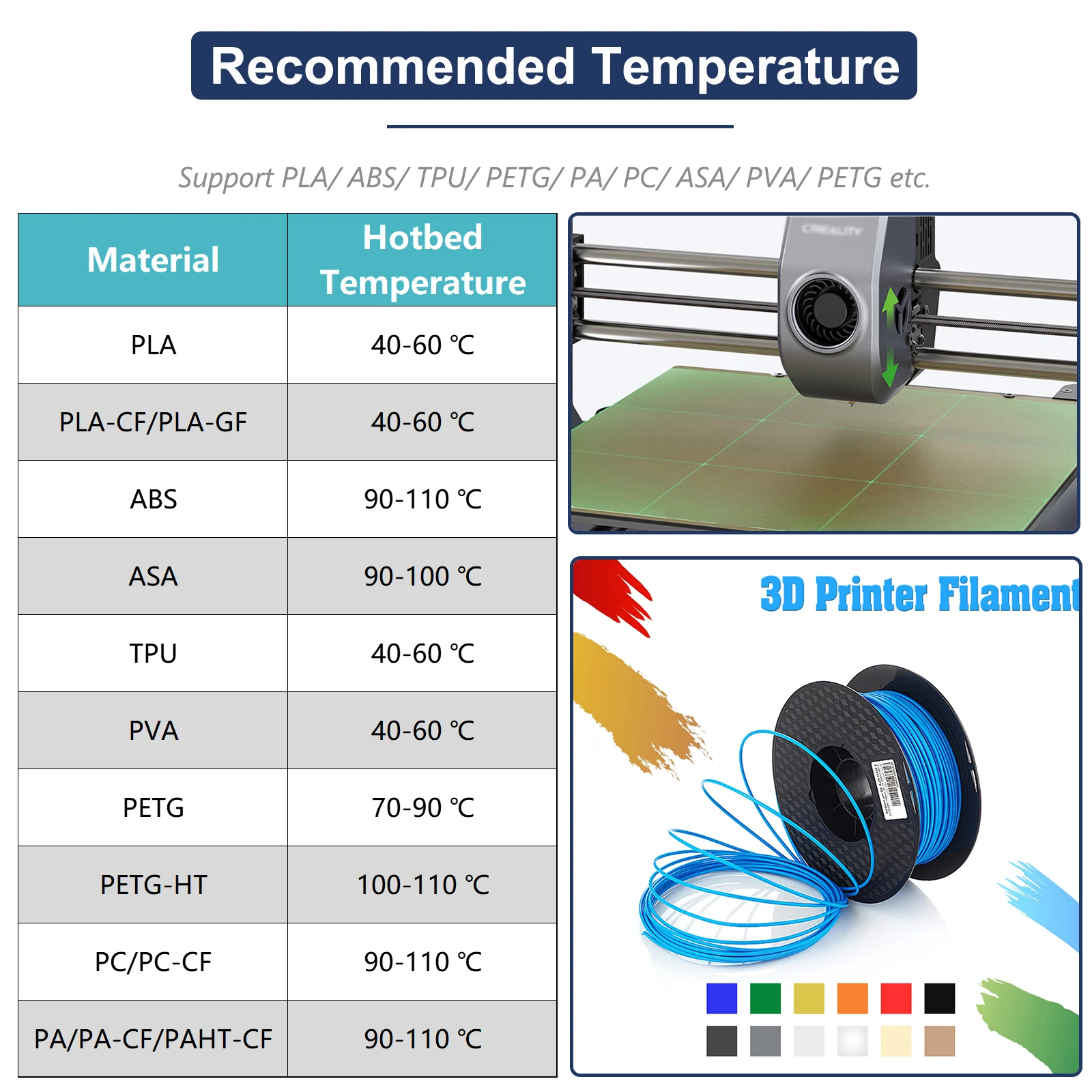 Upgrade der doppelseitigen PEI-Bauplatte für Ender-3 S1 V3 Max Pro Neo Plus Ender-5 Ender-6 Ender-7 magnetisch beheiztes Bettstahlblech – Detail 13