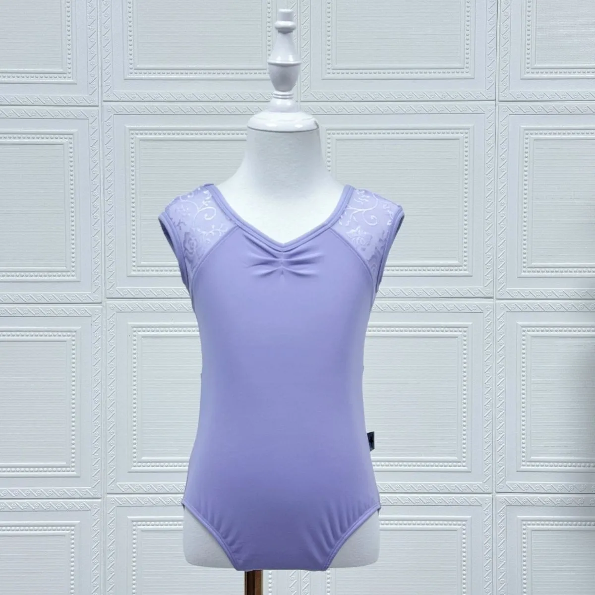 

New Dance Clothes Lace Sleeveless Girls Ballet Clothes Art Test Basic Training Gymnastics Clothes One-piece
