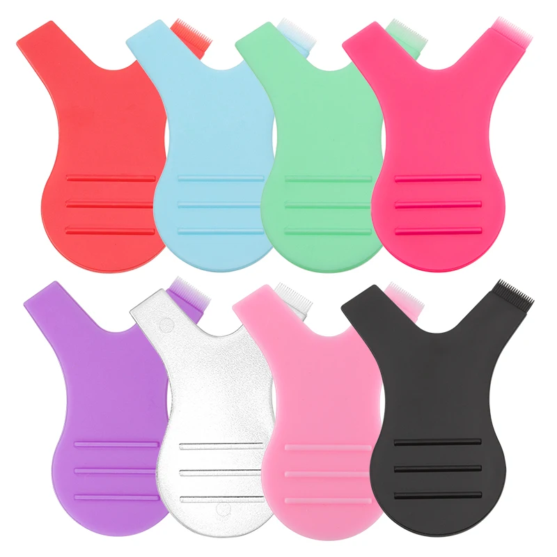 5/10/30 lotes de pestañas de silicona en forma de Y, rizador de elevación, extensión de pestañas rizadas, cepillo de injerto, herramienta de maquillaje, almohadilla permanente para pestañas