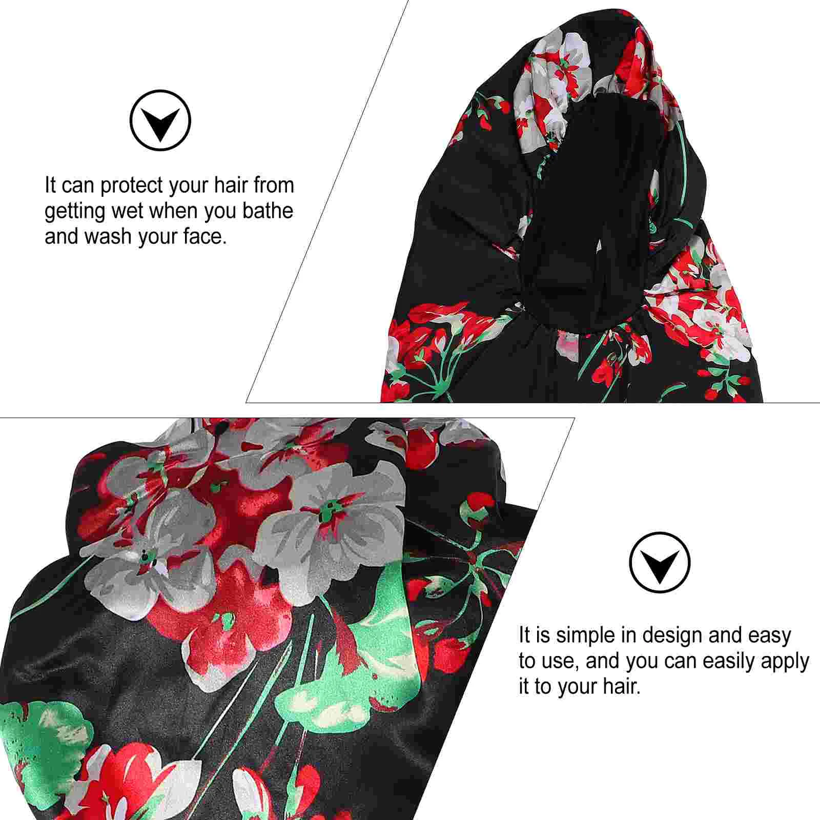 Silk Bonnet หมวกดูแลเส้นผม Bonnets Dropshipping ผู้หญิงซาตินผู้หญิงสําหรับ Sleeping