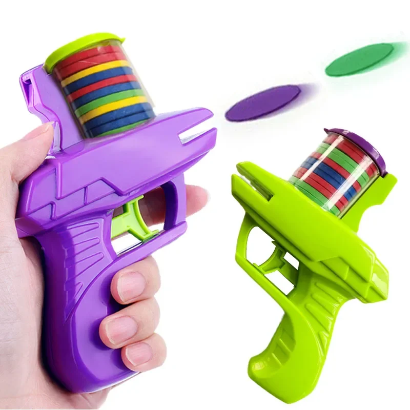 Kinderspeelgoedgeweren Zwaartekracht 1911, EVA Launcher Gun Toy Fidget Toy voor kinderen Volwassenen Stress Relief Speelgoed Kinderen Decompressie Geschenken