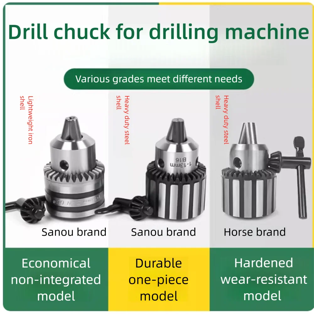 Mini Lathe Drilling Chuck Thread Collet 5/8 3/8-24 1/2-20UNF Individual CNC Work Holding 3-jaw Clamps B10/12/16/18/22 13mm 16mm