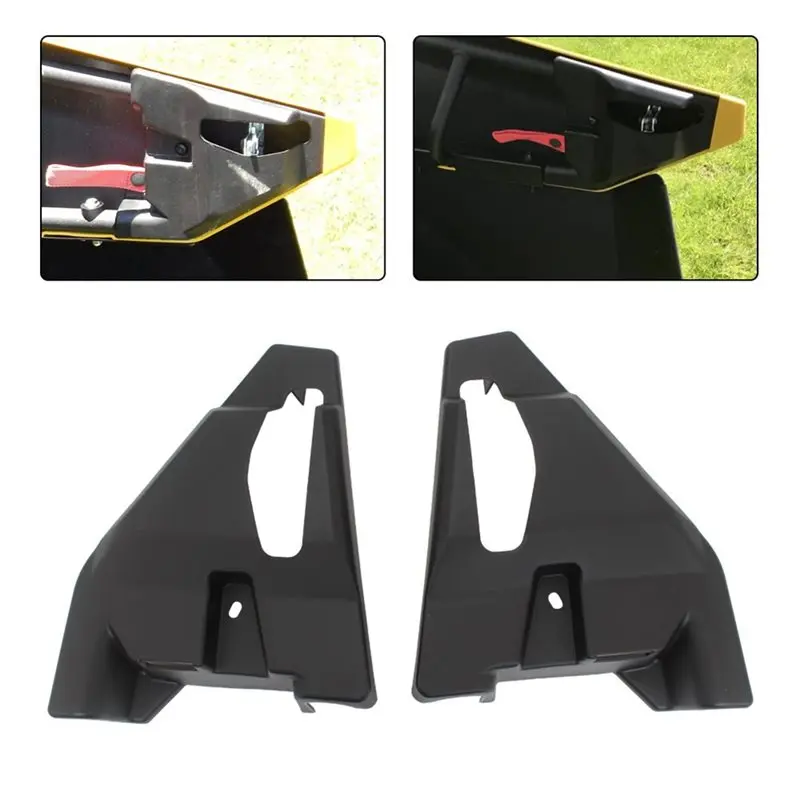 AB56-For Can Am Maverick X3 MAX 17-23 4 Door UTV Accessories Front Door Latch Handle Covers Left Right 705013535 705013536