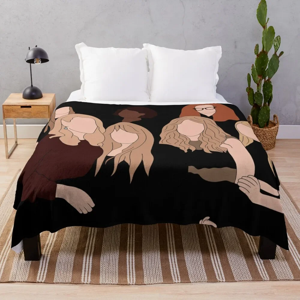 

AHS Coven Witches Throw Blanket Picnic halloween Luxury Throw Blankets