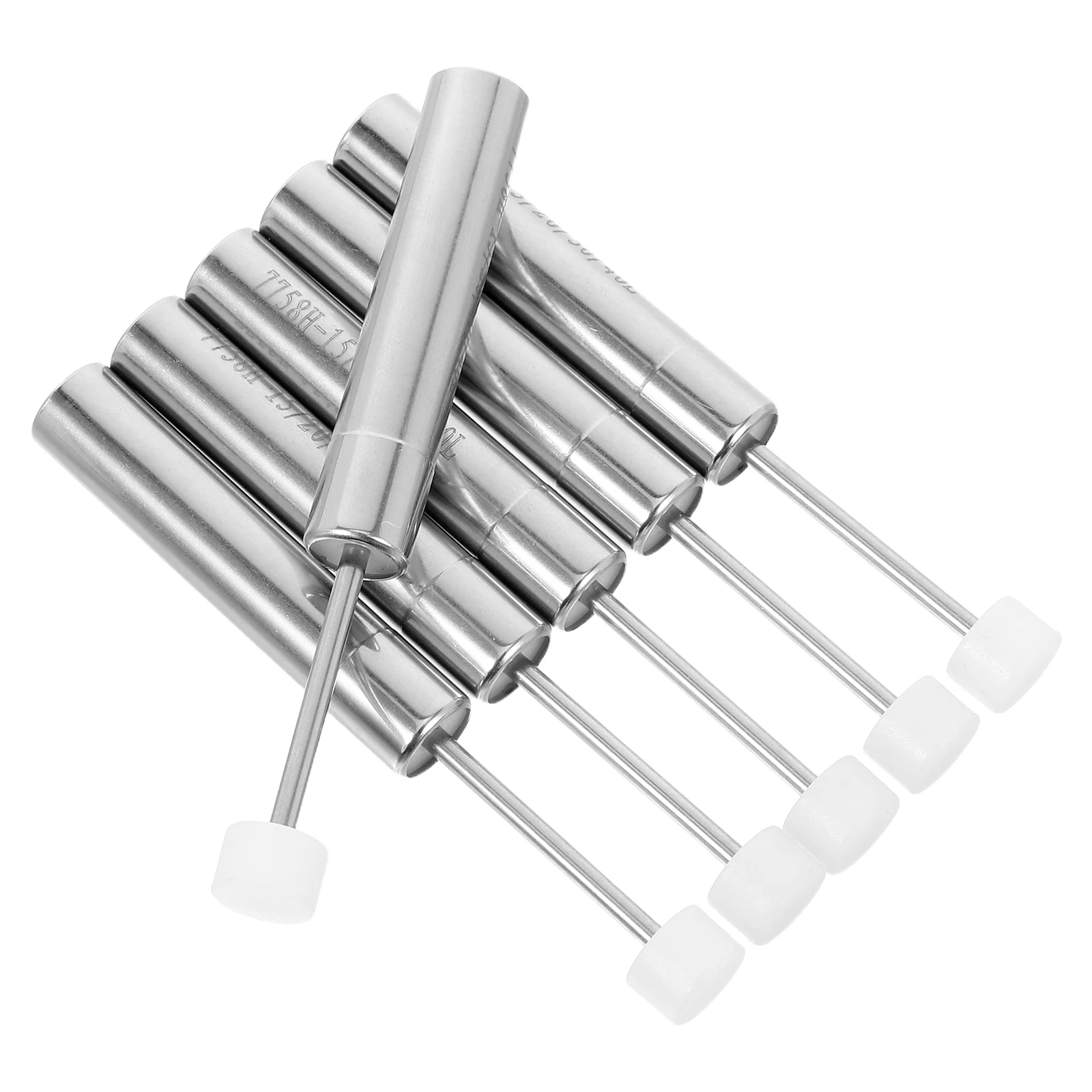 

6pcs Soft Close Replacement For Lid Quiet Closure Mechanism Wear-Resistant Damping Piston Universal Fit Heavy Duty Metal