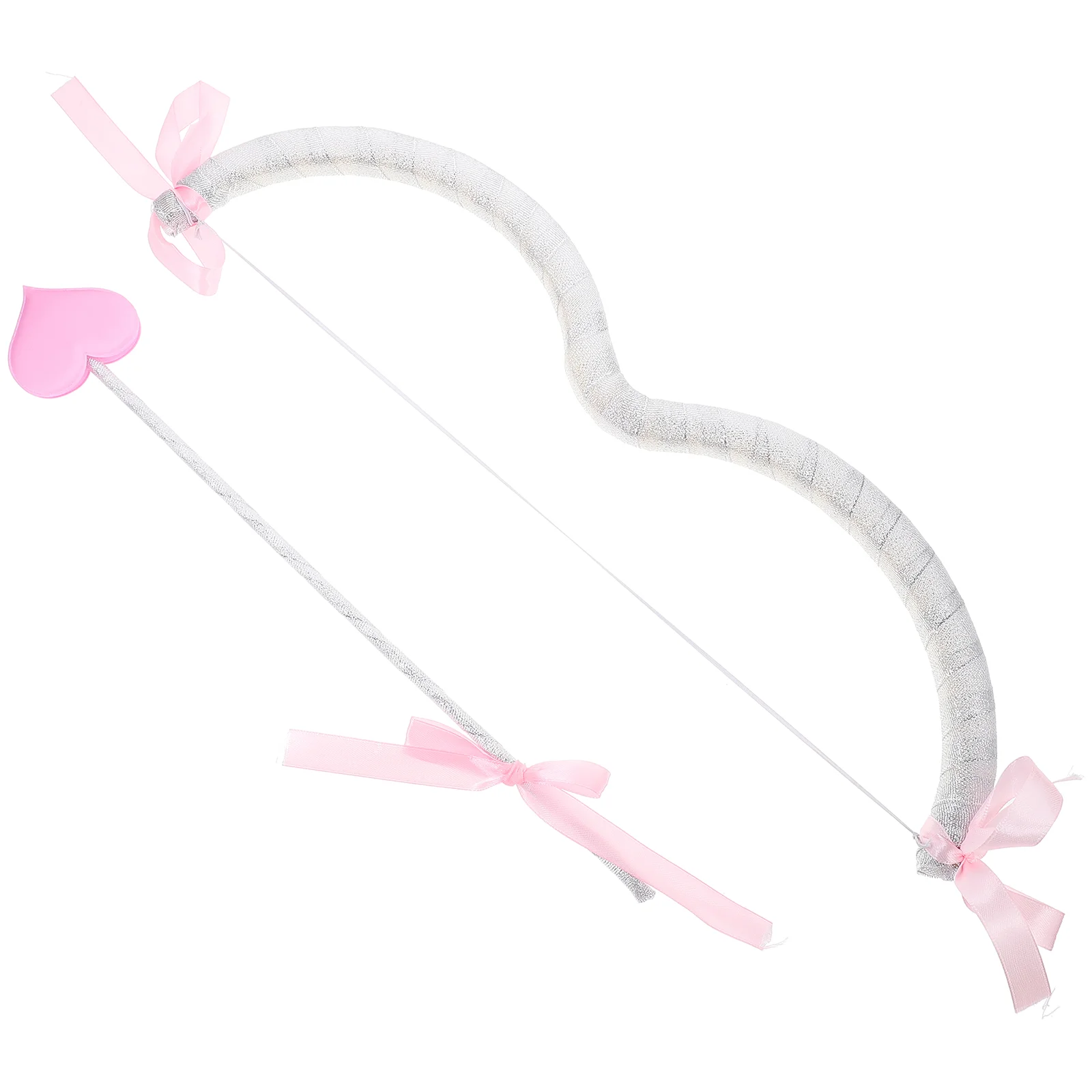 

Props Valentine Cupid Costume Accessories Costumes Supply Cosplay Party Supplies Silver Pink Outfit