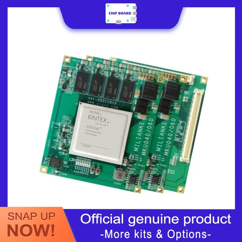 

Основная плата Milinker MLK-CU01-KU040KU060, высокоскоростной интерфейс Xilinx UltraScale KU040/060, 20 пар GTH.