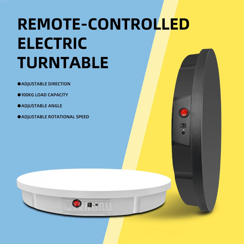 

52CM Electric Display Table with Intelligent Remote Control Fully Automatic Rotating Disc for Home And Office Use
