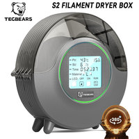 TECBEARS S2 Filament Dryer Box For 3D Printer Filament 2023 Filament Storage Dehydrator for PLA PETG ABS Nylon PA Filament
