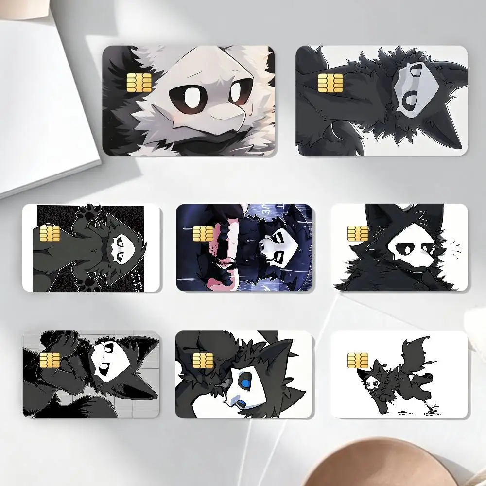 Furry Art P-Puro Changed-D  Sticker Decoration Creative Bank Card Bus Metro Waterproof Sticker