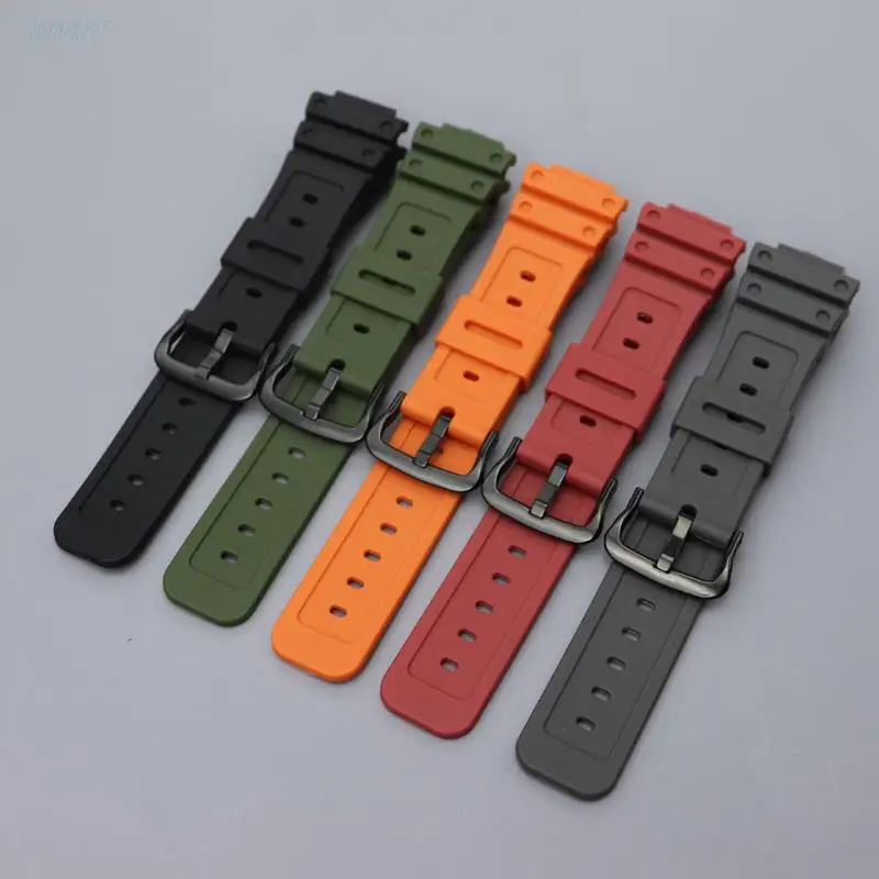 Silicone Watchband for Casio G-Shock DW5600 ,GLS-5600,GW-M5610,G-5600,GW-B5600,GLX-5600,GB-5600,GW-6900 Bracelet Strap Band 16mm