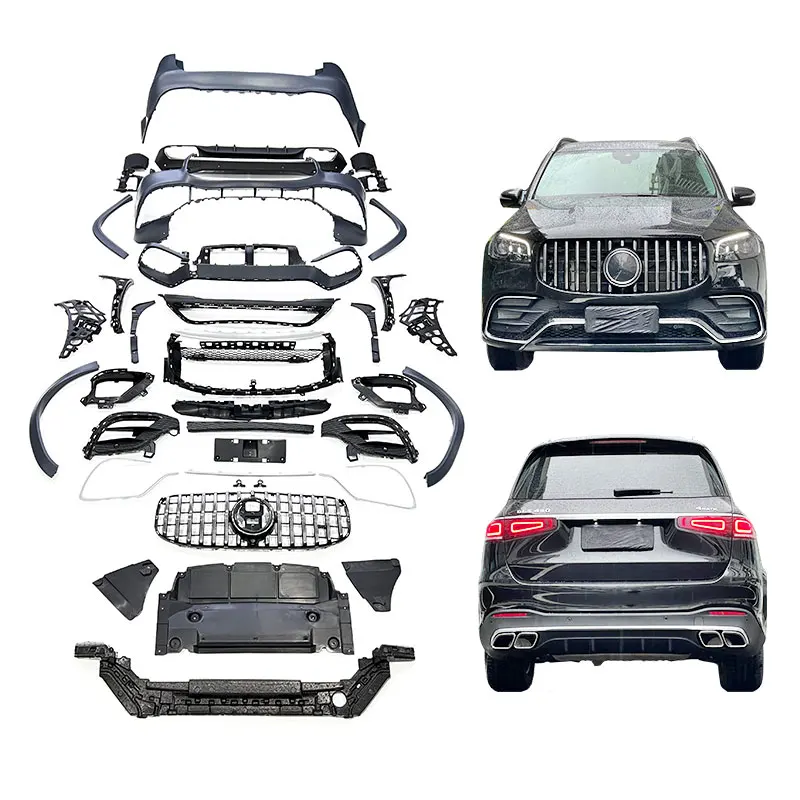 2019-23y GLS class X167 upgrade to GLS63 car body kits auto body parts system for Mercedes Benz