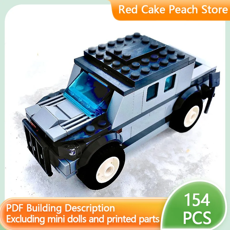 

Speed Racing Car Model MOC Building Bricks Amphibious Pickup Truck Modular Technology Children Holiday Gifts Assemble Toys Suit