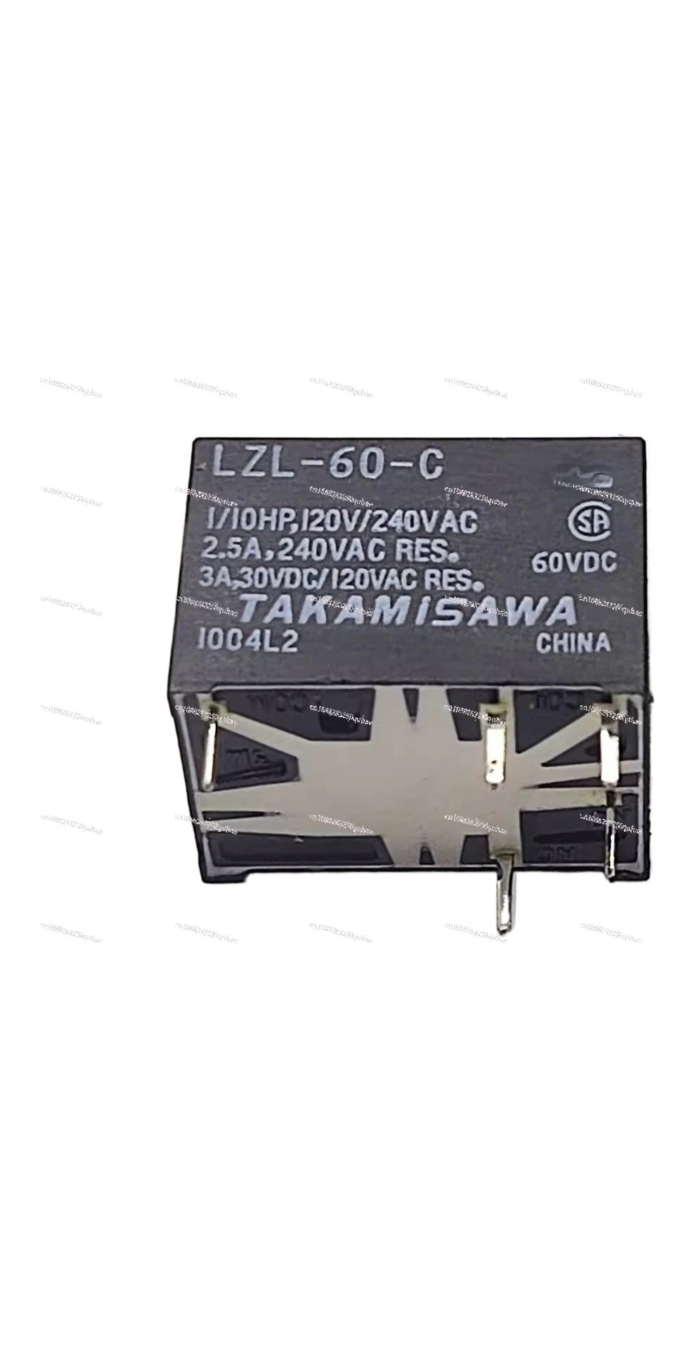 2 PCS LZL-60-C DC60V 3A 60V 5 pins