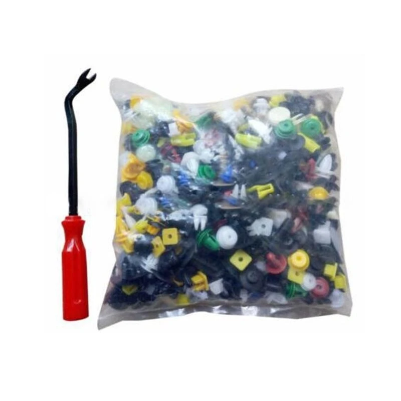 Auto Clip Car Nylon Bumper Trim Mixed Rivets Panel-Shield Engine Cover Retainer Most Popular Sizes & Application