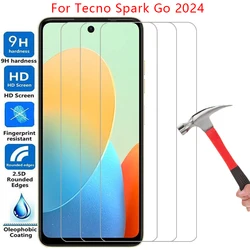 screen protector for tecno spark go 2024 protective tempered glass on techno sparkgo go2024 phone film glas 9h tehno texno tno