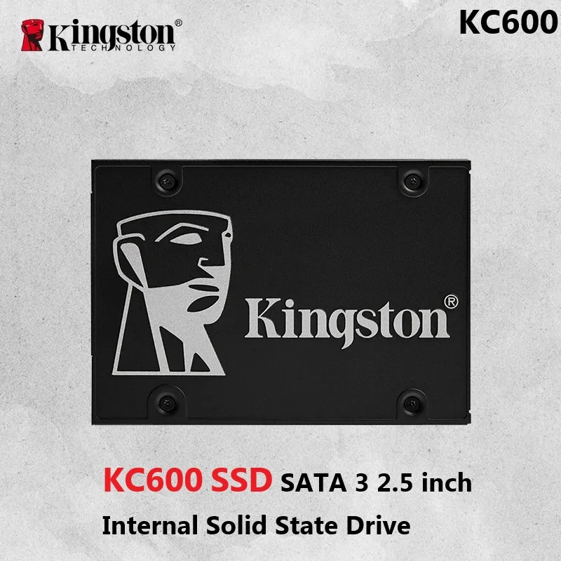 

Kingston SATA 3 2.5 inch SSD KC600 Internal Solid State Drive 2TB 1TB 512GB 256GB 512GB HDD Hard Disk HD SSD 1TB PC Notebook