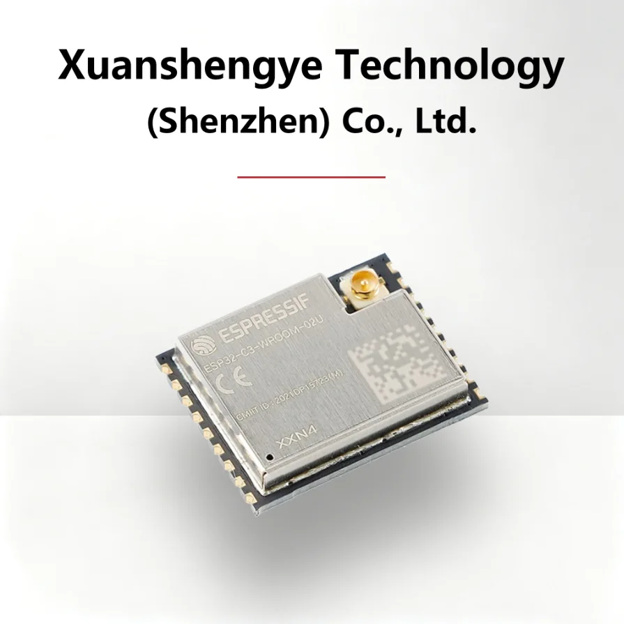 ESP32-C3-WROOM-02U-N4 2.4GHz Wi-Fi + Bluetooth BLE5.0 Wireless Module