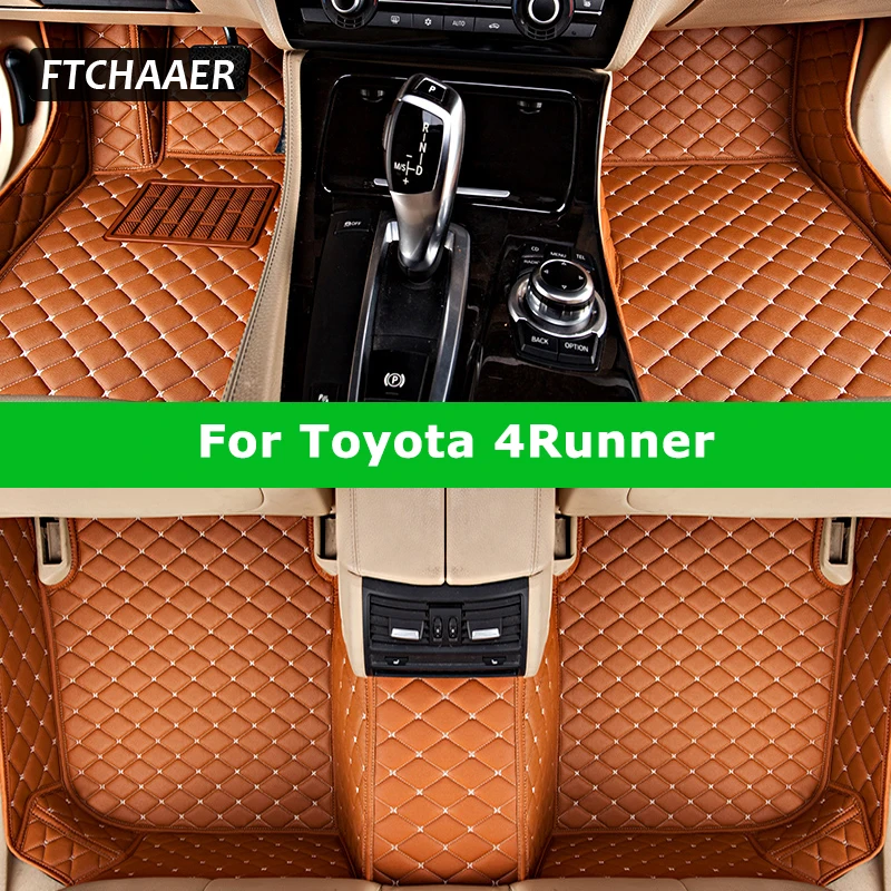 

FTCHAAER пользовательские автомобильные коврики для Toyota 4Runner 2002-2023, автомобильные ковры, аксессуары для ног