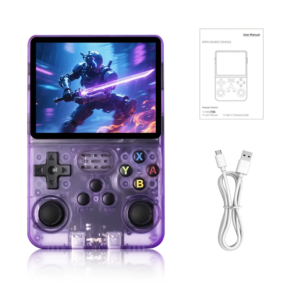 R36S Game Console Handheld Retro Emulator Player Portable HD 3D Screen Quad Core Open Source Linux Arcade Machine view 6