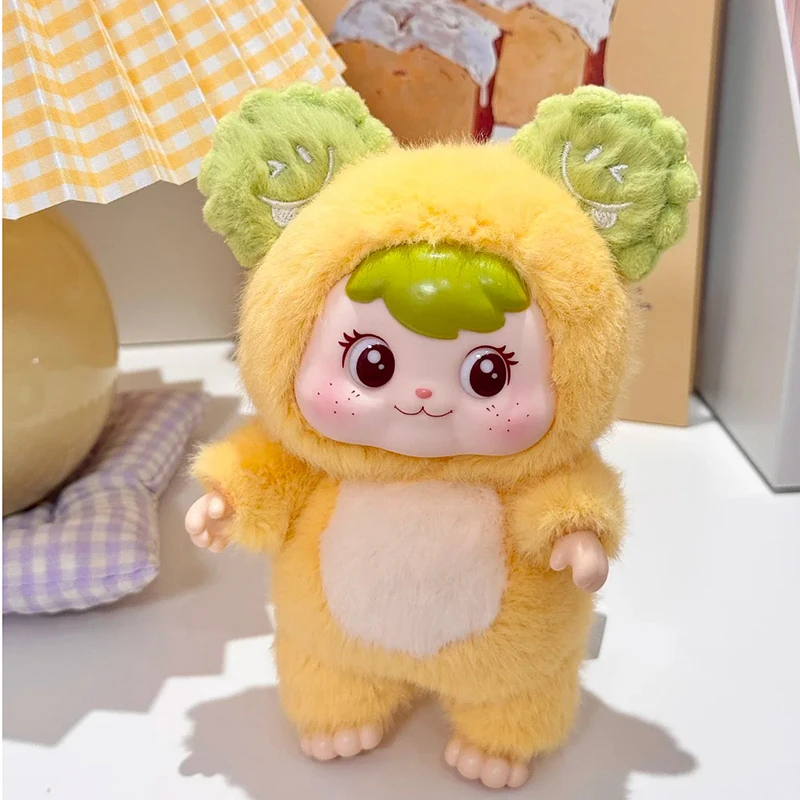 Echte Ajioo Plant Spirit Series Blind Box Anime Doll Mystery Box Cute Sheep Action Figure Surprise Bag Hanger Toy Gifts
