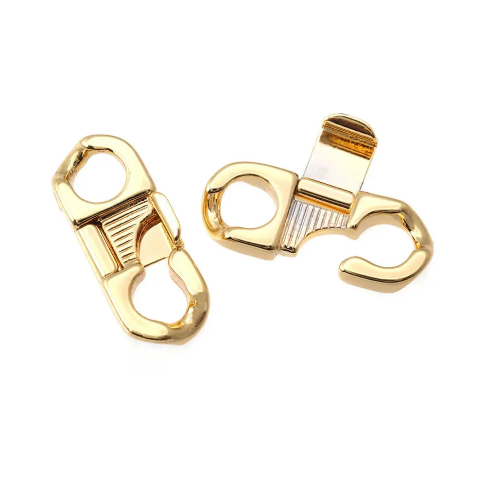 18K Gold Color Brass Lobster Clasps Connect Clasps Jewelry Necklaces Bracelets Making Supplies Diy Findings Accessories