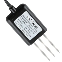 Sonda del sensore di umidità della temperatura del suolo uscita RS485 0-5V 0-10V 4-20mA sensori analogici del rilevatore di umidità del suolo protezione IP68