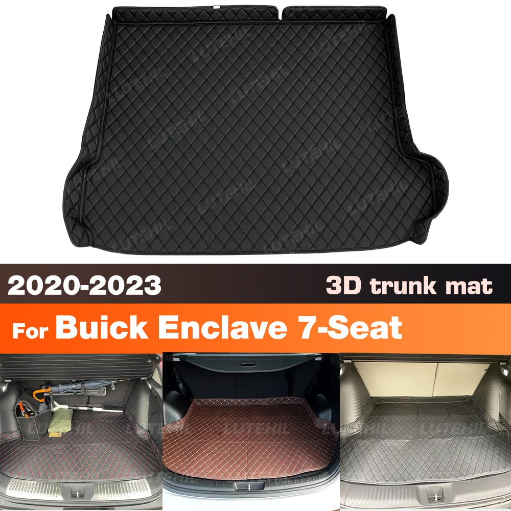 

Для Buick Enclave 7-Seat 2020-2023 коврик в багажник автомобиля подкладка багажника защитная накладка аксессуары для интерьера