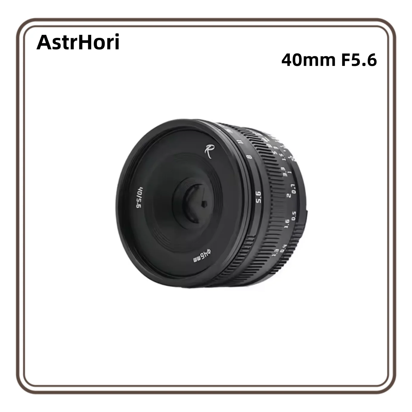 

Объектив AstrHori 40mm F5.6 APS-C с ручной фокусировкой для камер Fuji GFX
