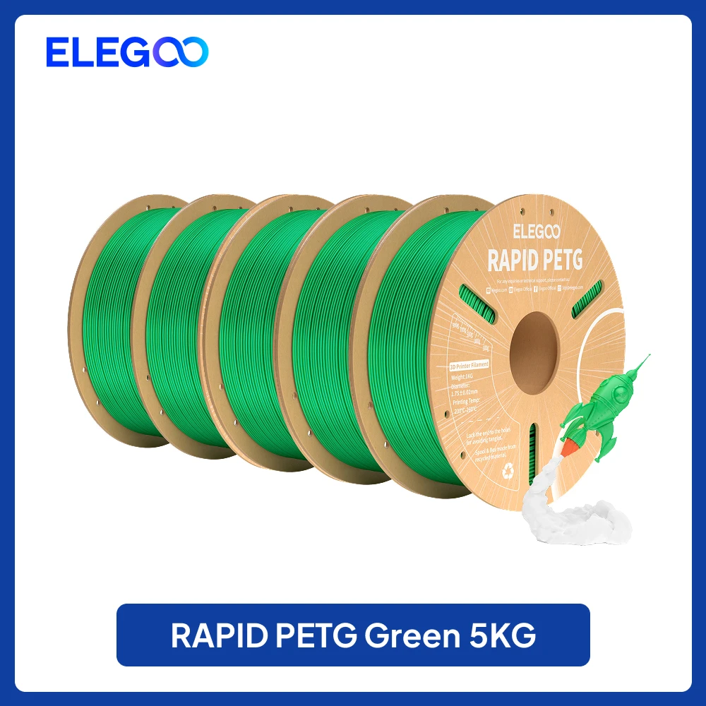 ELEGOO Rapid PETG 5 packs (5kg).