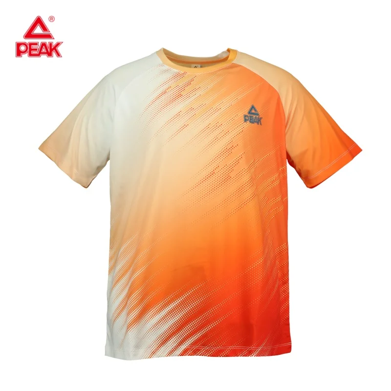 ピークメンズランニング速乾性-tシャツマラソン半袖吸湿発散性アウトドアサマースポーツトップオリジナル新スタイル-2026