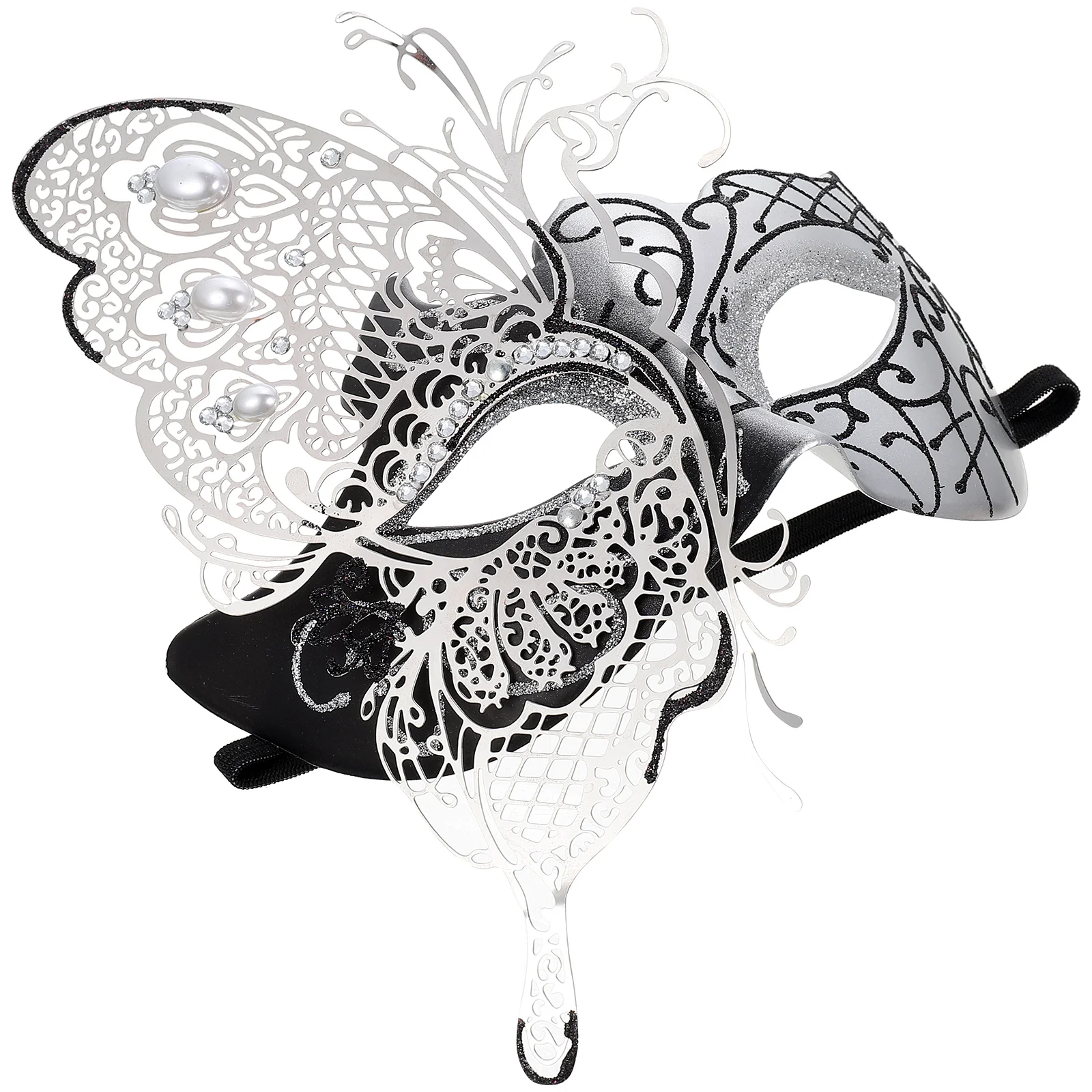 

Butterfly Mask Masquerade Half Face Masks for Women Party Halloween Cosplay Lace Decorative Props Most