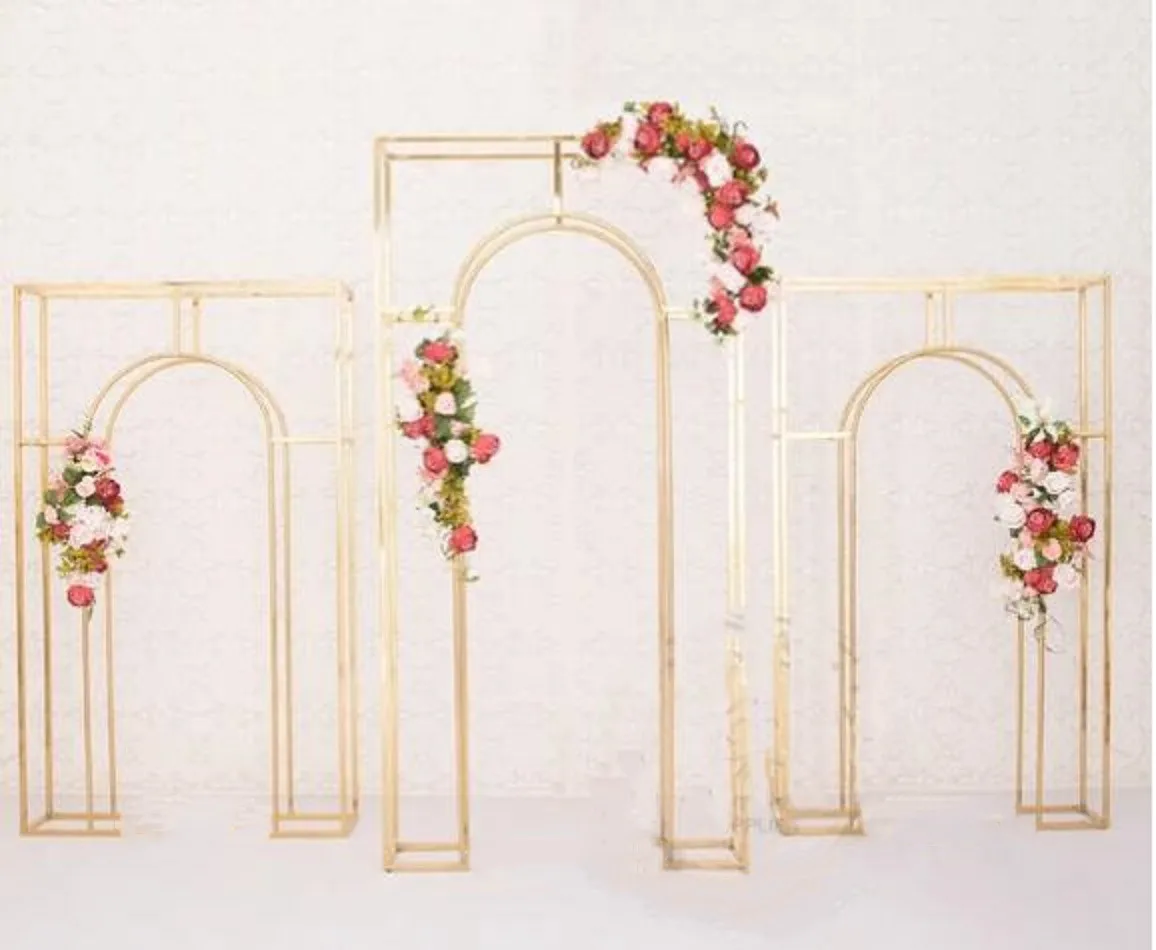 

3PCS Luxury Fashion Welcome Door Frame Wedding Arch - Impress your Guests with this Big Backdrop and Wall Screen