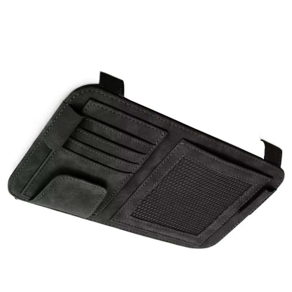 Multi-Compartment Car Sun Visor Organizer product image